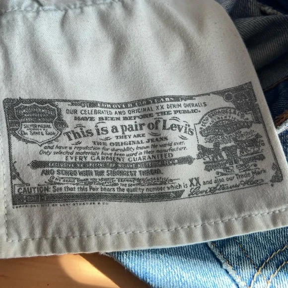 Levi’s Vintage 501 distressed cutoff denim shorts Size 29 - Picture 6 of 12